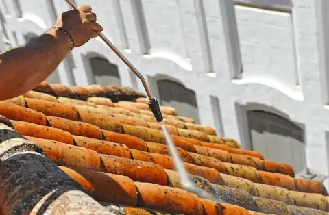 Nettoyage de toitures - Mahalon